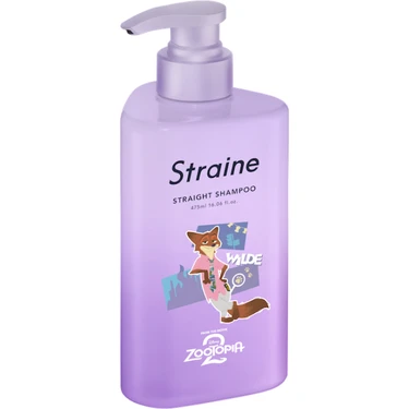 Straine ズートピア 限定デザイン シャンプー トリートメント セット 楽天市場】ストレイン ストレートシャンプー＋トリートメント